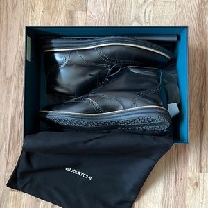 Bugatchi Garda Boot men’s US size 10 EU 43 Nero Black